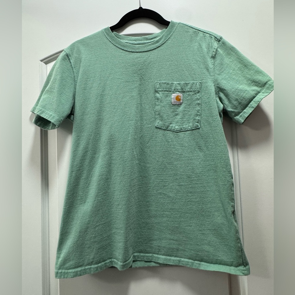 Carhartt Mint Green Tee with Pocket